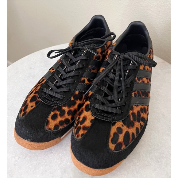 Adidas originals Size 6.5 Women's SL 72 OG Sneakers JI0187 Leopard - Picture 3 of 8